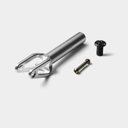 Gabel Aluminium IHC Silber
