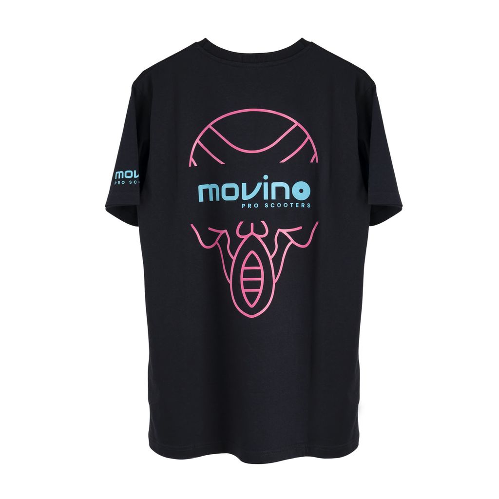 T-SHIRT - PINK/TURQUOISE