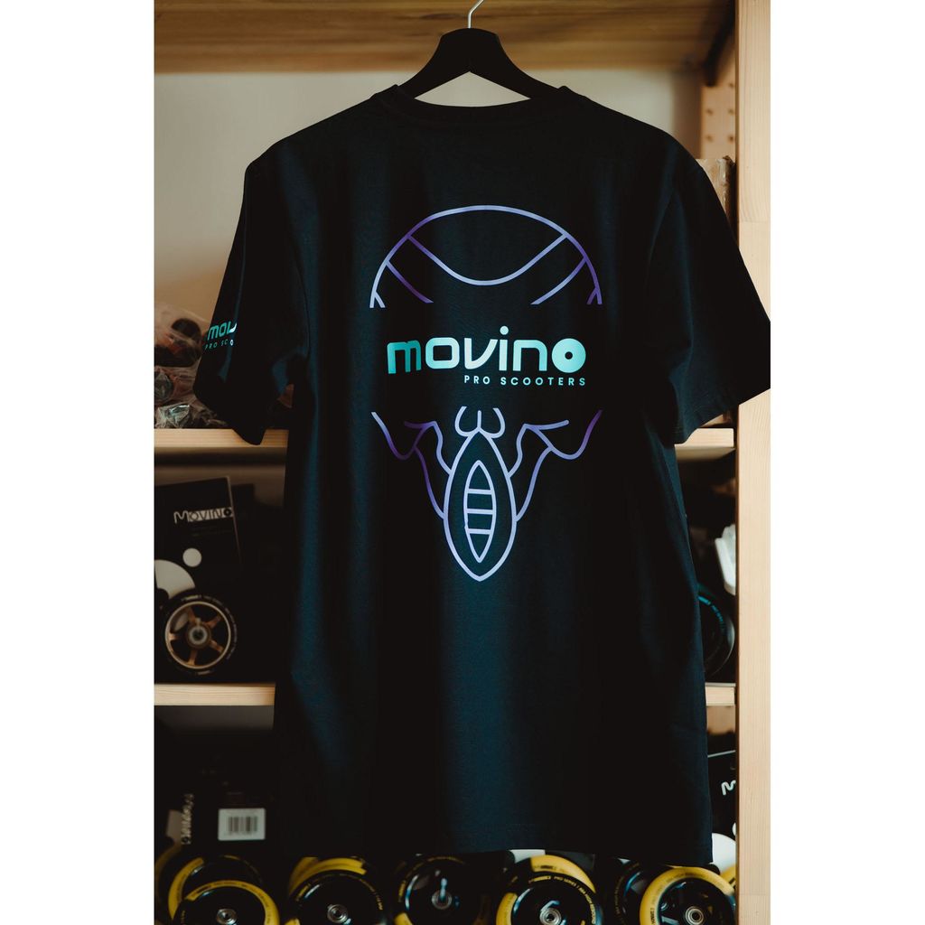 T-SHIRT - TURQUOISE/VIOLET